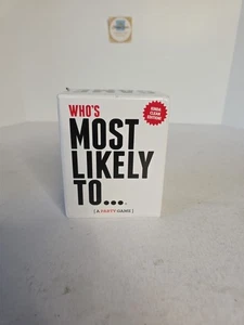 Who's Most Likely To... Kinda Clean Edition Party Game scatola aperta - Foto 1 di 3