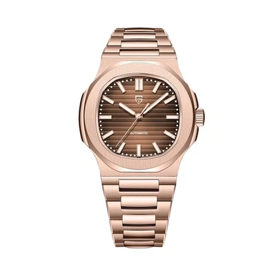 Pagani Design Men's Automatic Mechanical Watch 1728 - Polygonal Dial, Sapphir... - Image 1 of 4