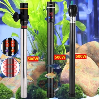 LED 500W Digital Aquarium Heater Anti-Explosion for Tropical Fish Tank 5-300 gal - Image 1 of 4