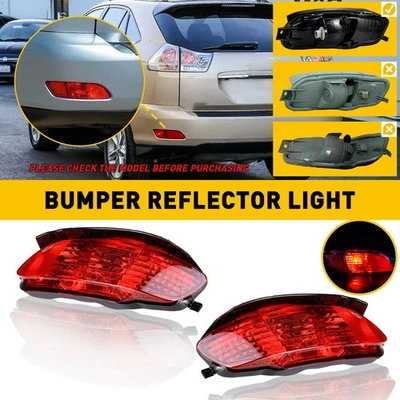 1 Right Reflector Tail Light for Lexus RX330 2005 2004 2006 Rear Bumper Lamp Red - Image 1 of 4