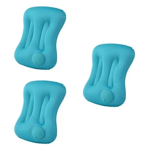  3 PCS Kopfkissen Aufblasbar Strand Aufblasbares Camping Reisekissen - Bild 1 von 12
