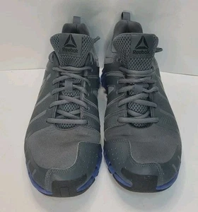 Reebok Mens Grey Zigtech Size 9 Sneakers   - Picture 1 of 10