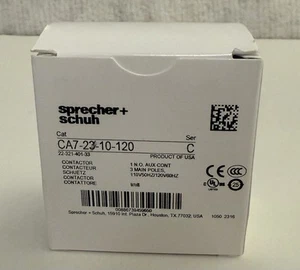 Sprecher Schuh CA7-23-10-120 Contactor - Picture 1 of 7