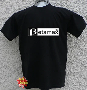 BETAMAX Divertida Novedad Retro Eslogan Camiseta TODAS LAS TALLAS - Imagen 1 de 1