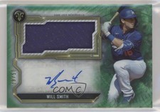 2020 Topps Triple Threads Single Jumbo Relics Emerald /50 Will Smith Auto