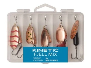 KINETIC Fjell Mix 5 Stück - Spinner-Set 9g Forellenköder Forellen Spinner - Bild 1 von 1