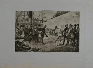 Arte Antiguo Armada Española Rendiciones Seymour Lucas Guerra Militar 1894 - Imagen 1 de 7