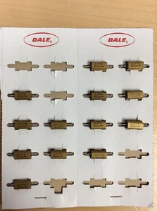 **NEW** DALE BRASS POWER RESISTOR, RE60G10RO, RH-5, 5 W, 10 Ohms, 1% - Picture 1 of 3
