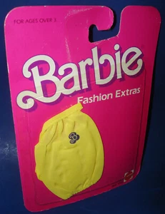 SuperStar Era Barbie Doll FASHION EXTRAS #9867 Yellow Top Philippines 1984 - Picture 1 of 3