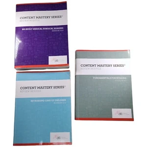 (Lot of 3) 2016 ATI Content Mastery Series Review Modules 9th and 10th Eds - Bild 1 von 19