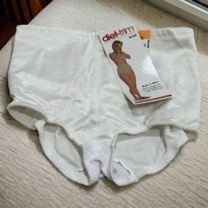 NEW Vintage Diet-Trim White Women’s Underwear Size 2XL (See Measurements) - Picture 1 of 5