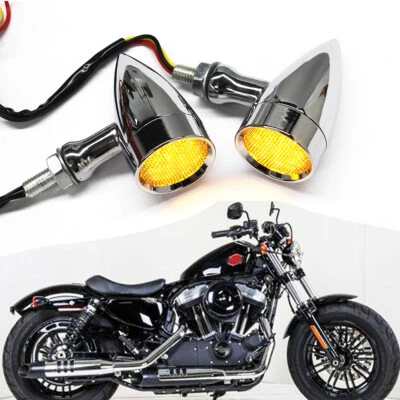 Señales de giro indicadores de freno para motocicleta Harley Sportster Iron 883 1200 XL Foto 1 de 4