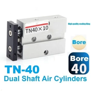 TN40 Twin-Rod Cylinder TN Double Acting Bore40mm Stroke200mm Magnet Air Cylinder - Bild 1 von 31
