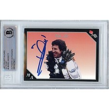 Mario Andretti Signed 1991 Collect-a-Card Vette Formula One F1 Beckett Authentic