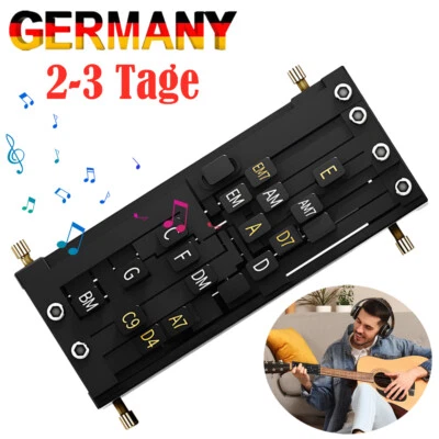 MARKENLOS Assistant guitare Gitarre Akkord Presser, Gitarre Hilfe Akkord Trainer Zubehör