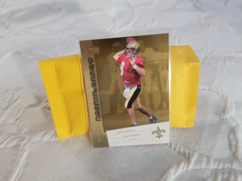 2006 Upper Deck Rookie Debut #60 Drew Brees 24/99 great condition rare - Image 1 of 4