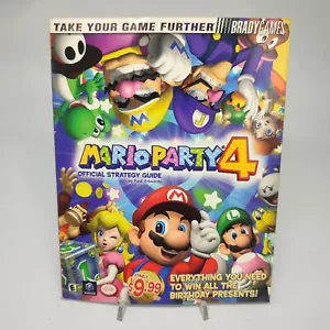 GUIDA STRATEGICA UFFICIALE MARIO PARTY 4 BRADYGAMES NINTENDO GAMECUBE - Bild 1 von 2