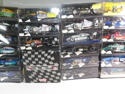 MINICHAMPS 1/43 Die Cast F1 Formula Uno 1970s/80s/90s Grand Prix Auto Mista - Immagine 1 di 4