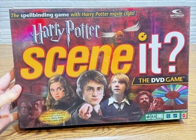 Harry Potter Scene It? The DVD Game First Edition 2005 DVD COMPLETE Open Box - Image 1 of 4