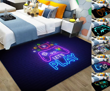 Playstation PC Game Console Buttons Rug Gamer Doormat Door Floor Mat Gift Carpet