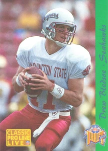 DRAFT-DAY SEAHAWKS DREW BLEDSOE RC COWBOYS BILLS PATRIOTS WSU COUGARS - Imagen 1 de 1