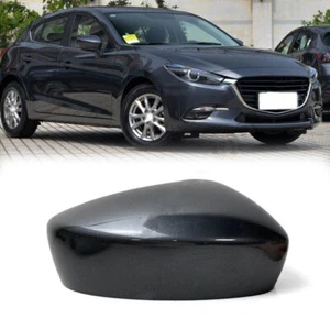 Gray Right Passenger Side Rearview Mirror Cap Cover For Mazda 3 Axela M3 2017-19 - Picture 1 of 4