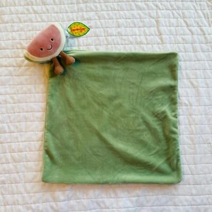 jellycat amuseables watermelon plush blanket NWT - Picture 1 of 3