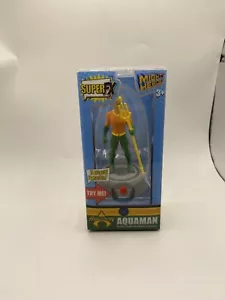 Super FX Mighty Heroes DC Comics Talking Aquaman Figure. Collectible Comic Book. - Picture 1 of 3
