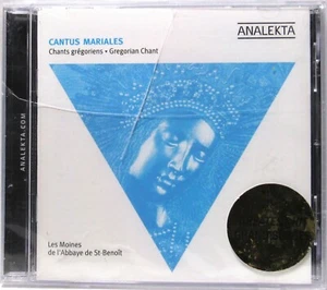 Monks of St.-Benoit Abbey - CANTUS MARIALES: GREGORIAN CHANT (CD, Rmst) >SEALED< - Picture 1 of 3