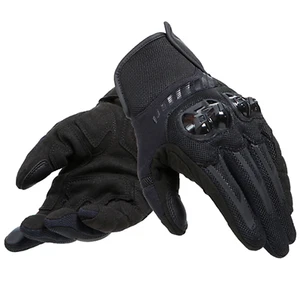 Dainese Mig 3 Air Tex Motorcycle Gloves Black/Black - Picture 1 of 14