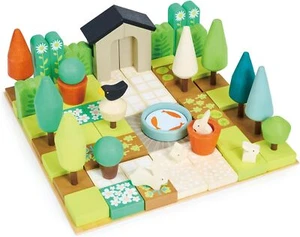 Tender Leaf Toys - Little Garden Designer - Wood Garden Building Play Set - Picture 1 of 1