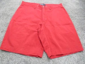Polo Ralph Lauren Chino Prospect Shorts 34 Red Cotton Walking Casual Walk - Picture 1 of 19