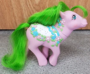 Vintage My Little Pony G1 1989 Merry Go Round Ponies Carousel MLP Sunny Bunch - Picture 1 of 6