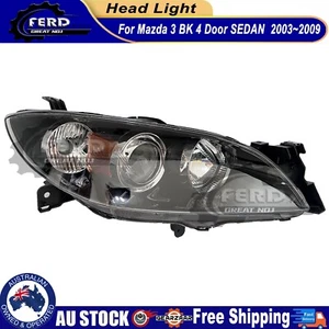 Fits Mazda 3 BK SP23 / 4 Door SEDAN 2003~2009 Right RH Head Light Lamp Front - Picture 1 of 5