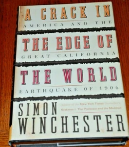 SIMON WINCHESTER, EIN RISS AM RAND DER WELT, ERDBEBEN 1906. 1ST/1ST - Bild 1 von 3