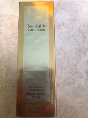 Estée Lauder Re-Nutriv Ultra Radiance Liquid Makeup 6W1 Sandalwood 1Oz Sealed - Image 1 of 4