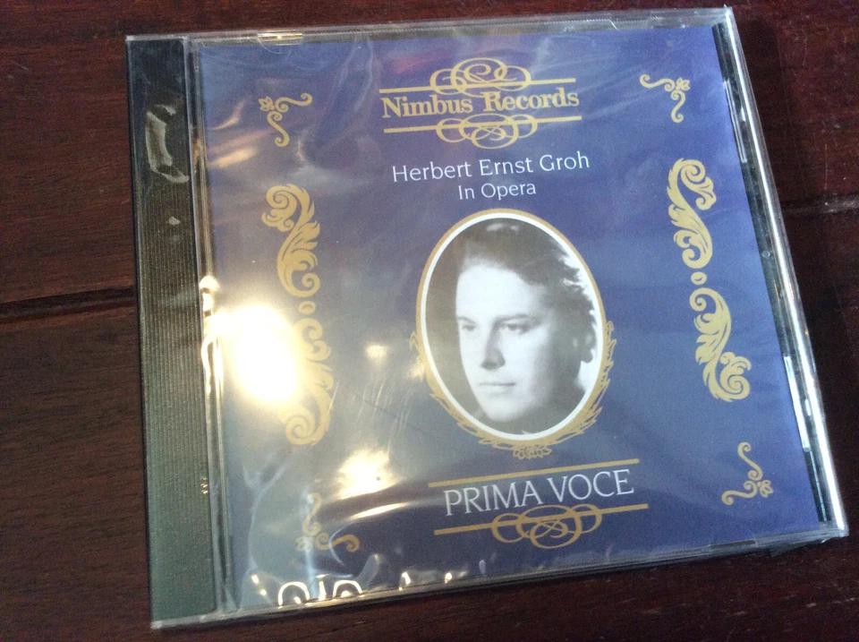 Groh in Opera  [CD Album] Nimbus NEU OVP Mozart Rossini Bizet Herbert Ernst Groh - Bild 1 von 1