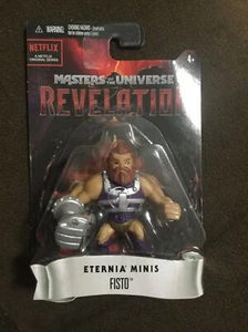 MASTERS OF THE UNIVERSE REVELATION He-Man ETERNIA MINIS Fisto - Foto 1 di 3