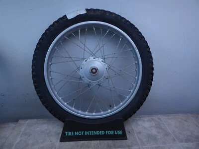 Indian ME100 1974 Dirt Bike S222) llanta de rueda delantera 19 pulgadas Foto 1 de 4