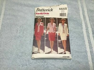 Butterick Family Circle Collection Pattern Fast & Easy Size 12-14-16 6655 1993 - Picture 1 of 7