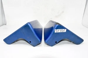 FOR 02-07 IMPREZA WRX STI GD FRONT ADD-ON SIDE SKIRT AERO GUARD STRAKE SPATS 2PC - Picture 1 of 8