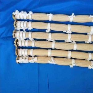 Excellent 500g Mongolian White Horse Tail Hair In Bulk Violin Bow Hair 80-85cm - Picture 1 of 4
