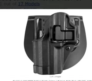 Blackhawk CQC Serpa Holster H&K P30 LH Matte Finish with Paddle Belt Loop NEW - Picture 1 of 1