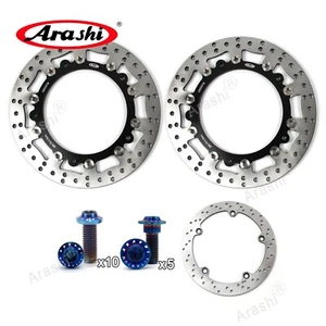 Front Rear Brake Discs + Mounting Bolts For BMW R1100RT 1994-2001 R1100R 1995-01 - Picture 1 of 24