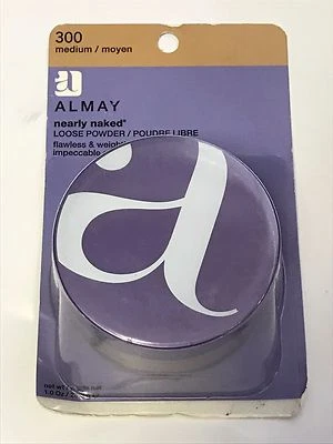 Almay Nearly Naked Loose Powder ~ Medium - 300 Net Wt. 1.0 OZ. / 28.3 g - Image 1 of 3
