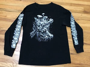 Camisa sin mangas Lurking Class by Sketchy para hombre M negra tipo divertido x gráfico Matt Stikker - Imagen 1 de 7