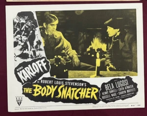 BODY SNATCHER LOBBY CARD 1945R52 BORIS KARLOFF BELA LUGOSI HENRY DANIELL - Bild 1 von 2