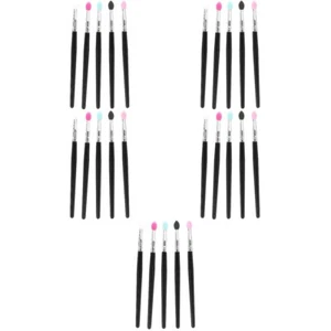 5 Pieces Eye Shadow Brush Silicone Eyeshadow Applicator Rounded Miss - Picture 1 of 12