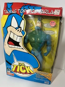 Figura de acción posable The Tick 1994 de colección 16 pulgadas Talking Tick Canadian FOX - Imagen 1 de 9