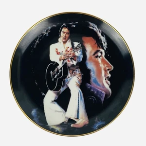 Placa limitada vintage 1987 Ernst The King Elvis Presley Remembered Collectors - Imagen 1 de 12